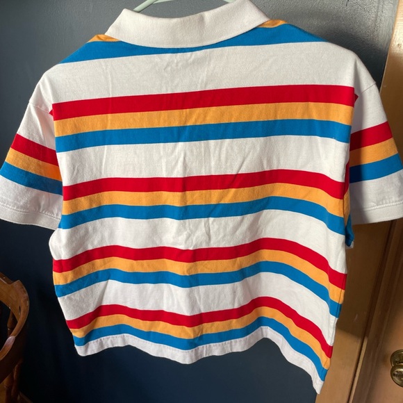 Vans cropped polo shirt, size Large. - Picture 3 of 7